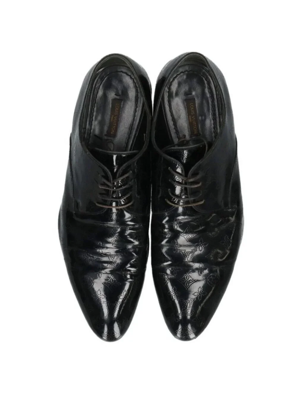 Louis Vuitton Patent Leather Monogram Shoes - Picture 4 of 5